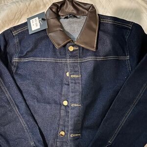 Women denim jacket and pants